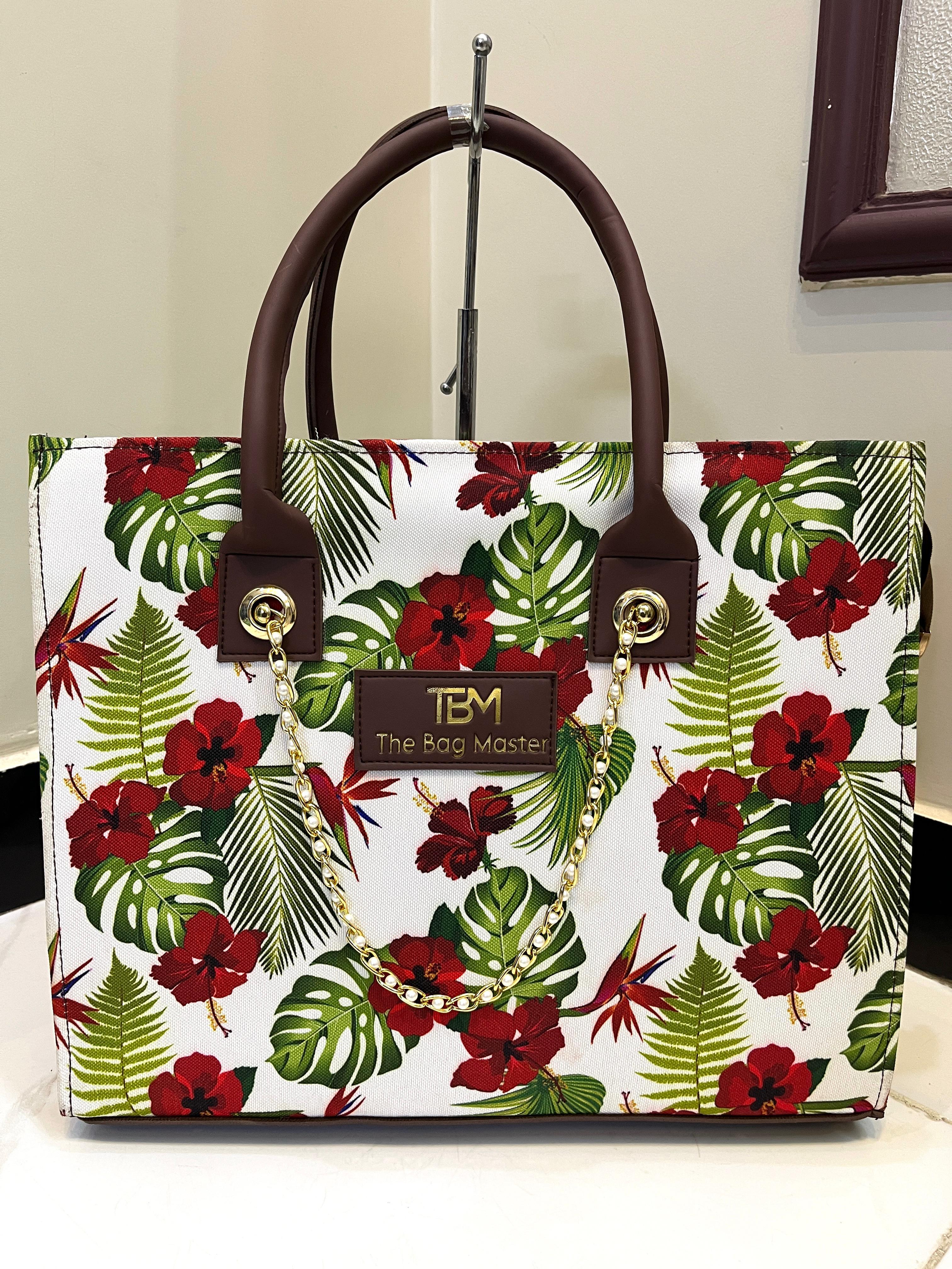 High Quality Floral Tote Bag