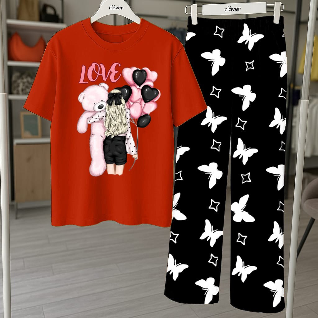 Women Printed Night Suits