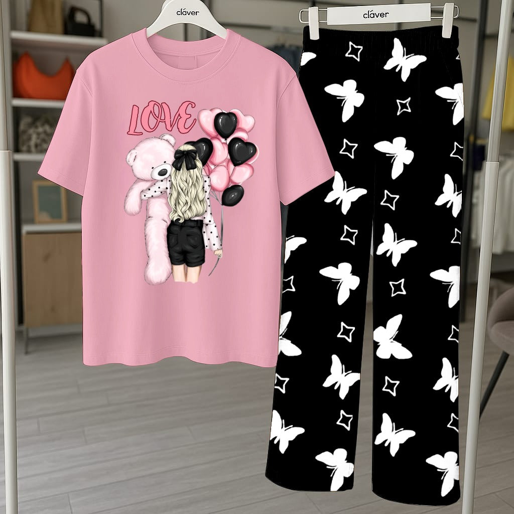 Women Printed Night Suits