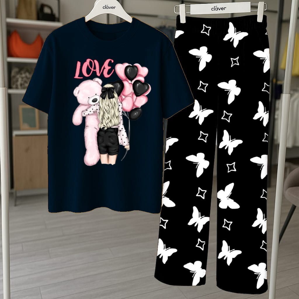 Women Printed Night Suits