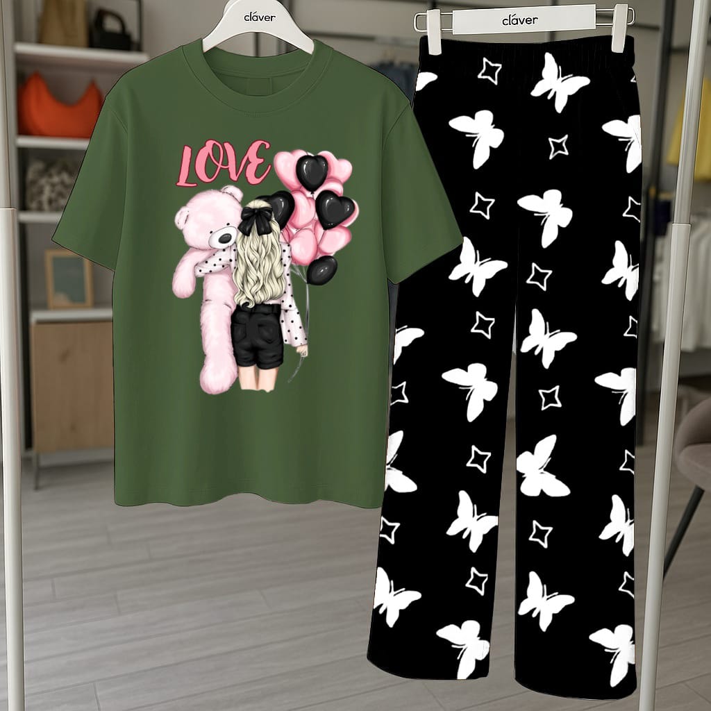 Women Printed Night Suits