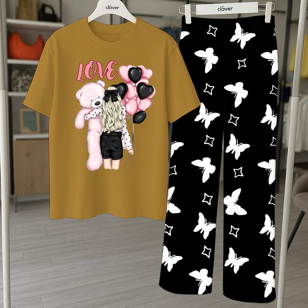 Women Printed Night Suits
