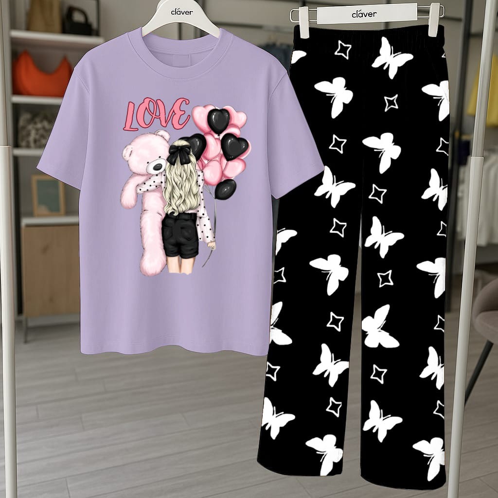Women Printed Night Suits