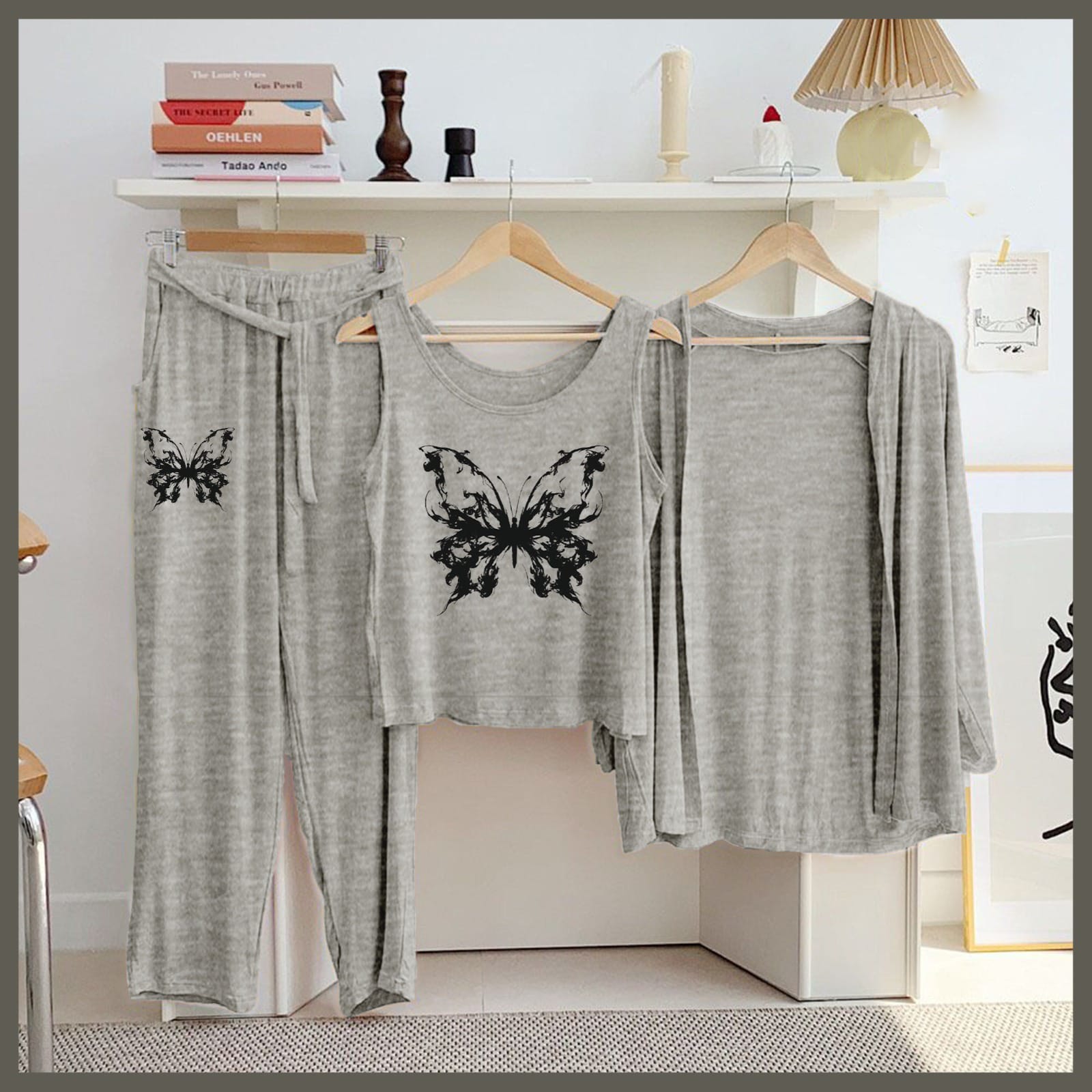 New Arrival Launched 3pcs Night Suits For Womens And Girls