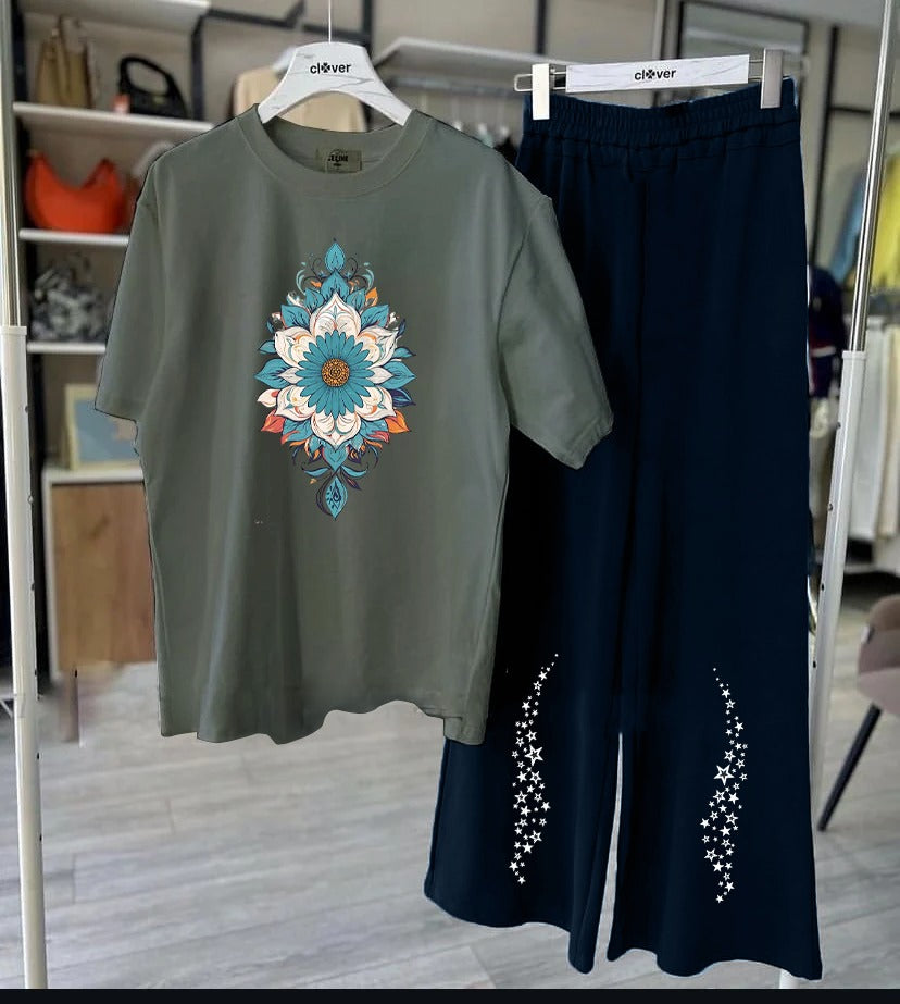 Printed Night Suits for Girls and Womens