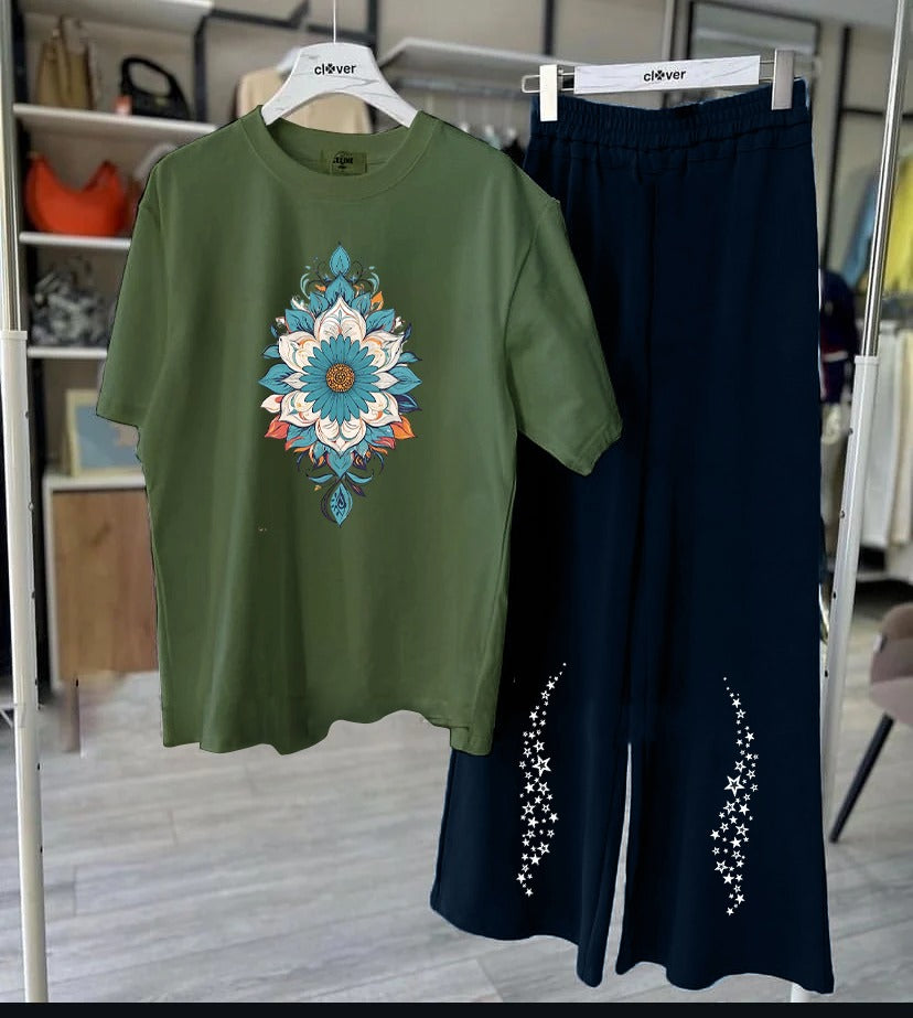 Printed Night Suits for Girls and Womens