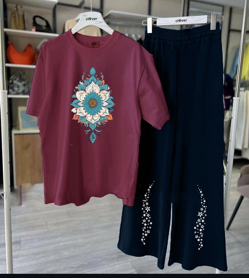 Printed Night Suits for Girls and Womens