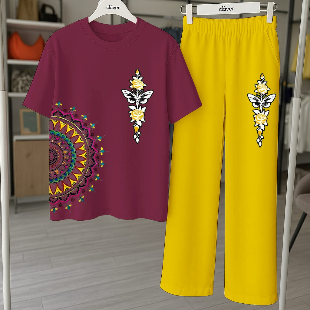 Women Printed Night Suits