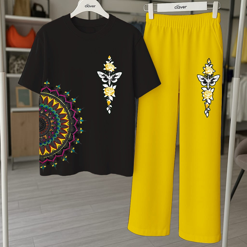Women Printed Night Suits