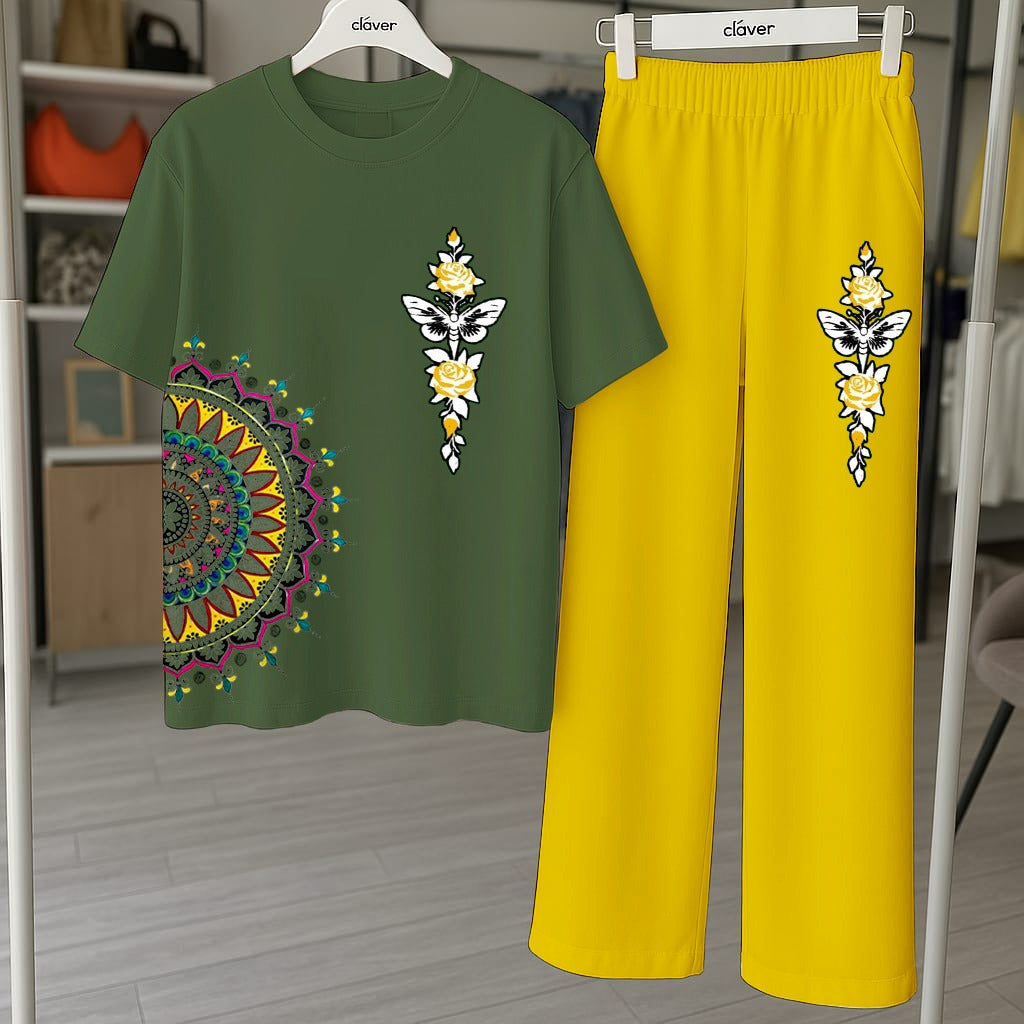 Women Printed Night Suits
