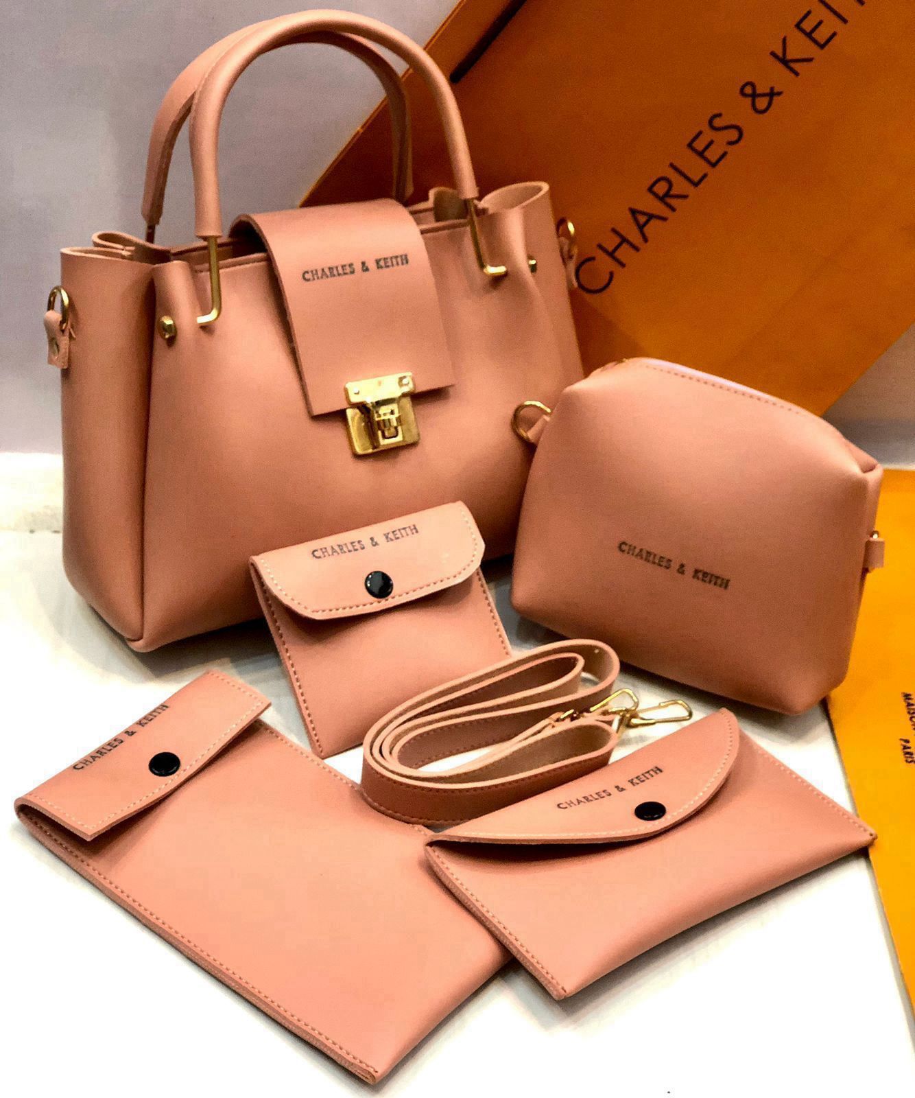 C&K 5 Pcs High Quality Bag Sets For Girls
