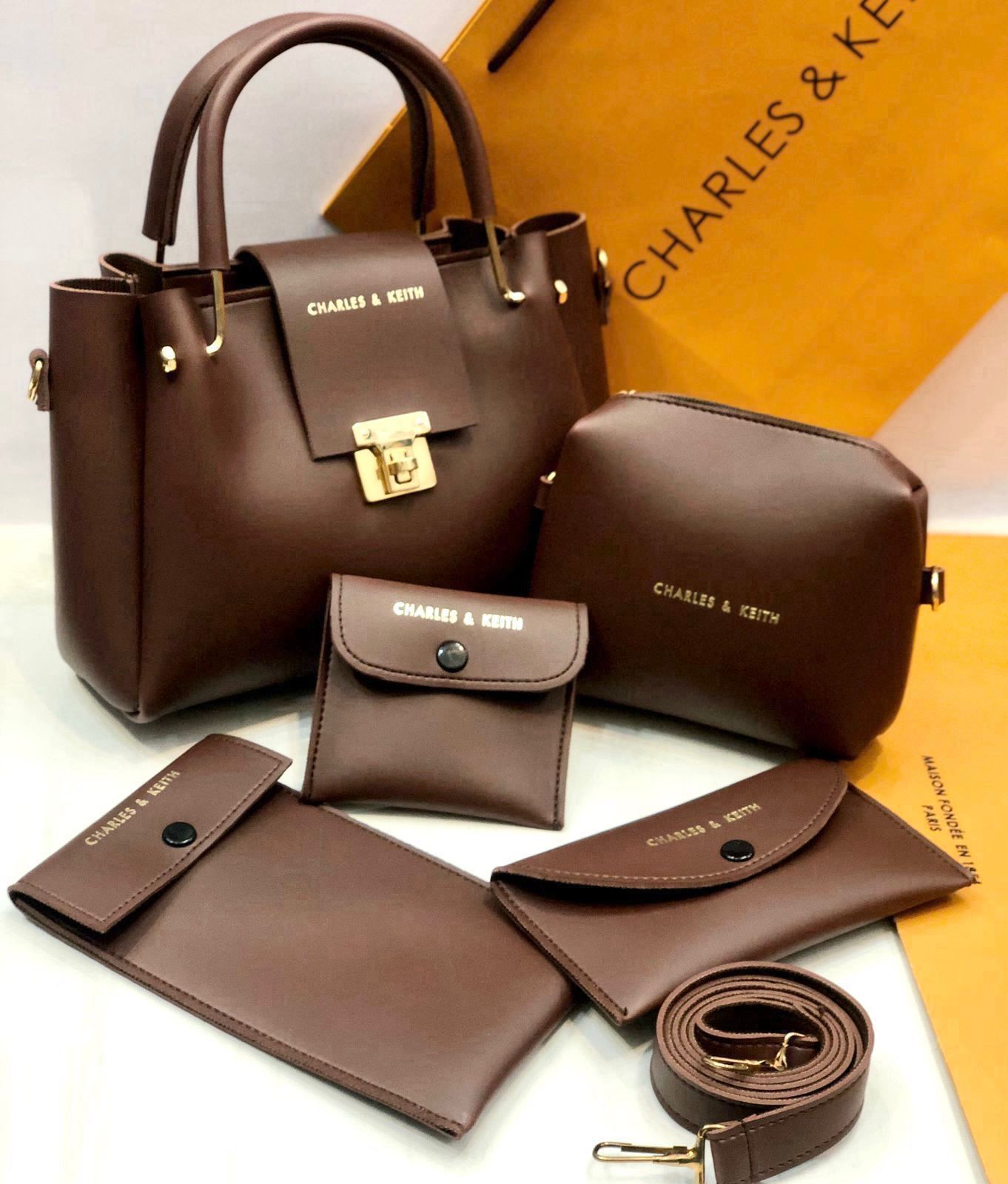 C&K 5 Pcs High Quality Bag Sets For Girls