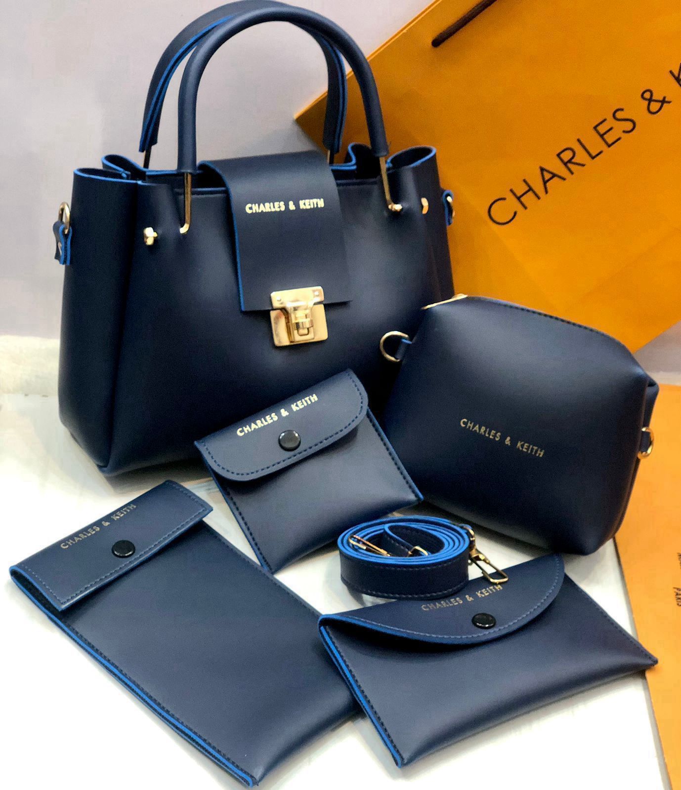 C&K 5 Pcs High Quality Bag Sets For Girls