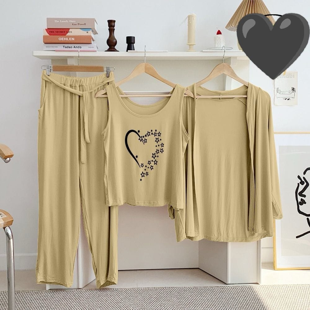 3pcs For Women NIGHT SUIT