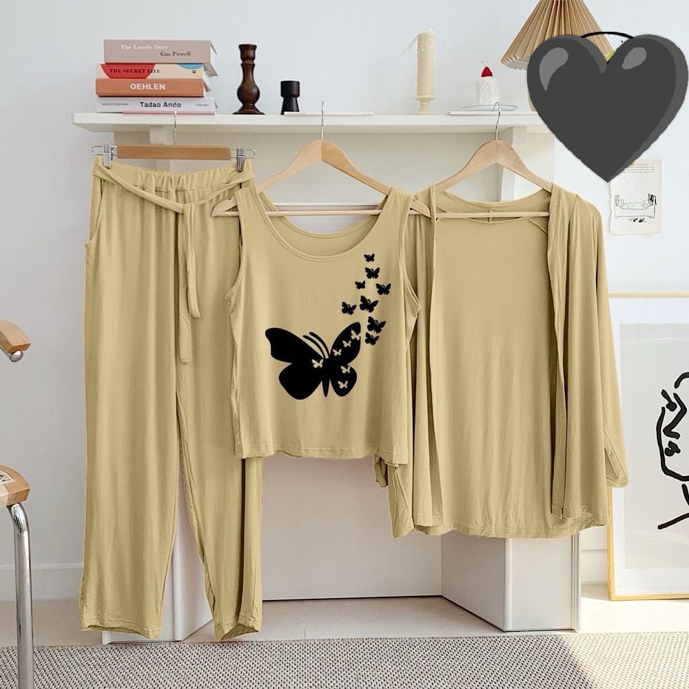 3pcs For Women NIGHT SUIT