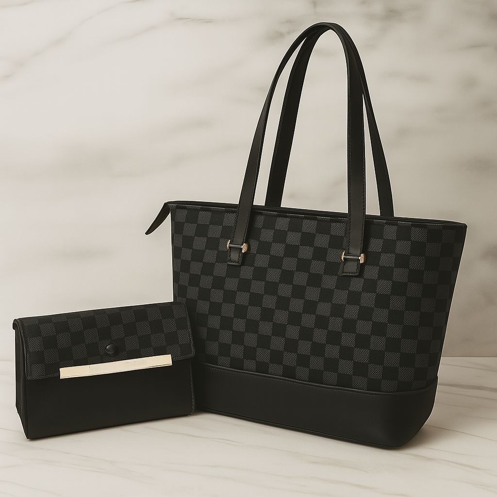 Louis Vuitton High Quality Tote Bag With Clutch Wallet
