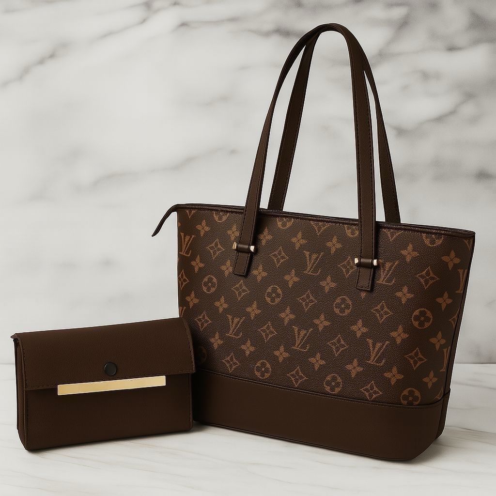 Louis Vuitton High Quality Tote Bag With Clutch Wallet