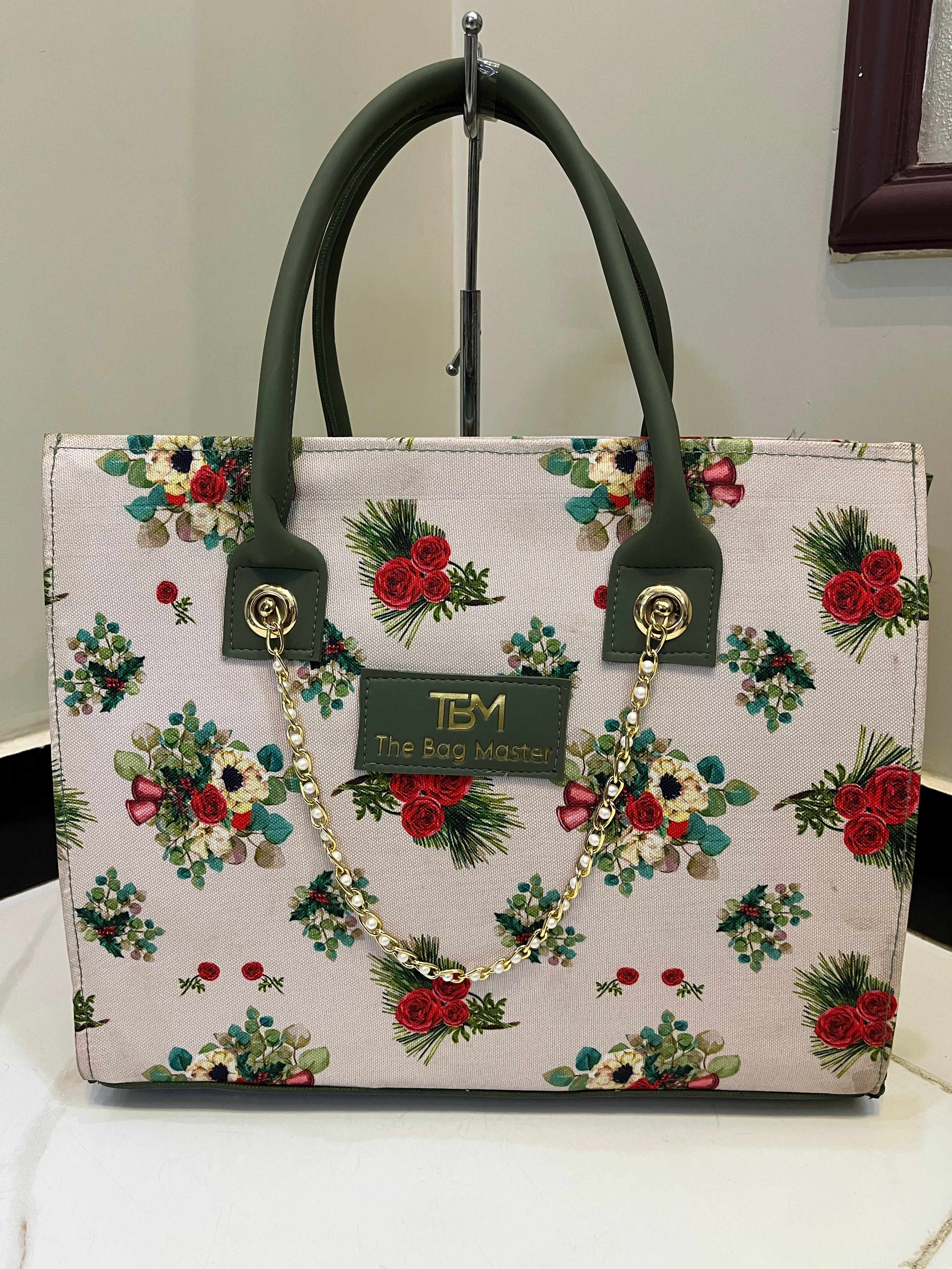 High Quality Floral Tote Bag