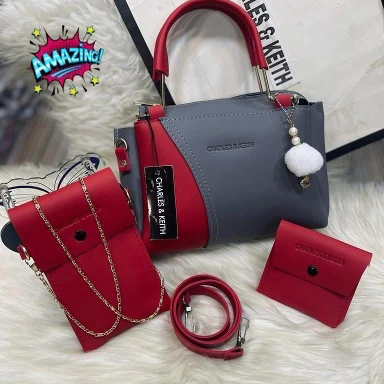 Charles & Kieth 3Pcs Bag Sets For Girls