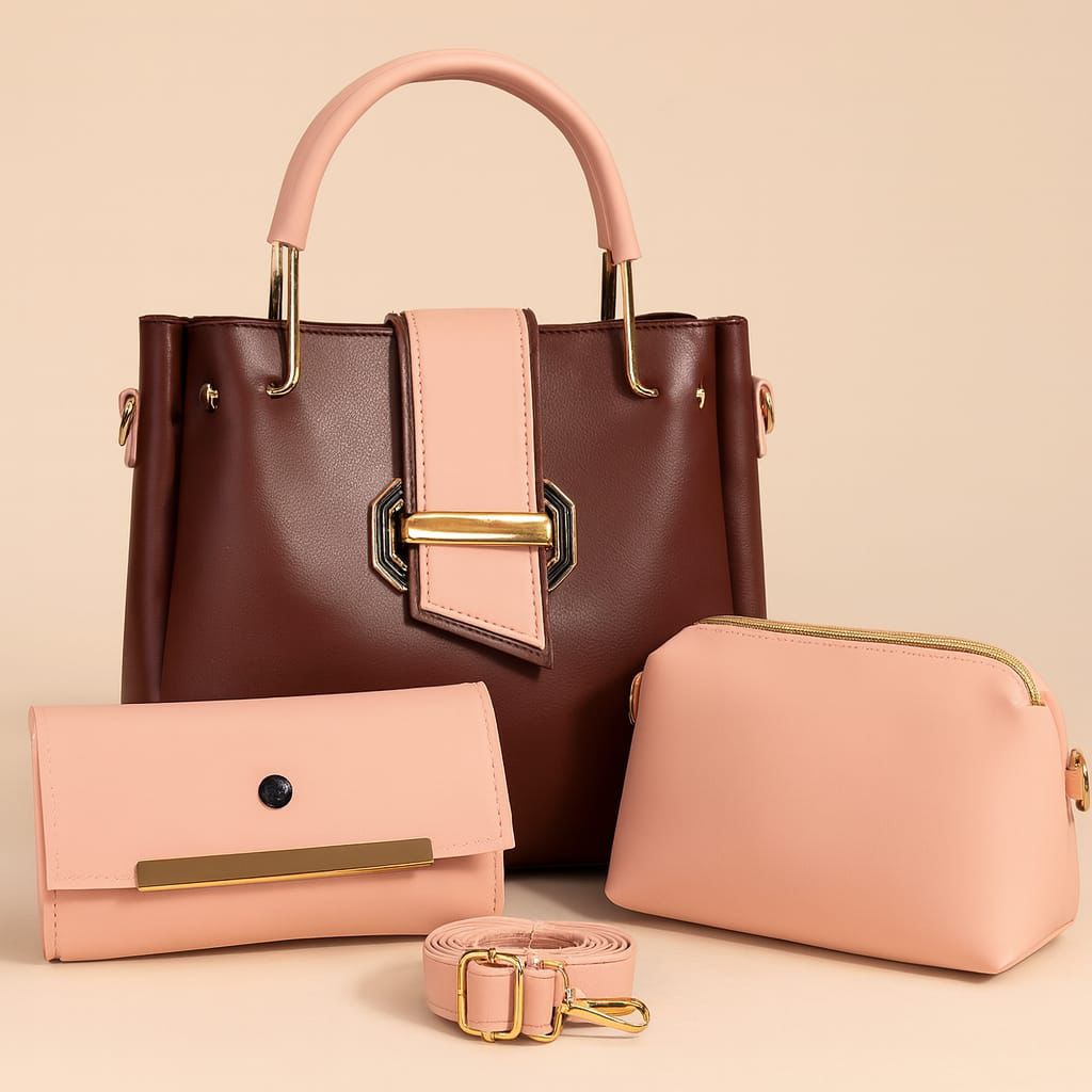 New Colllection 3Pcs Bag Sets For Girls