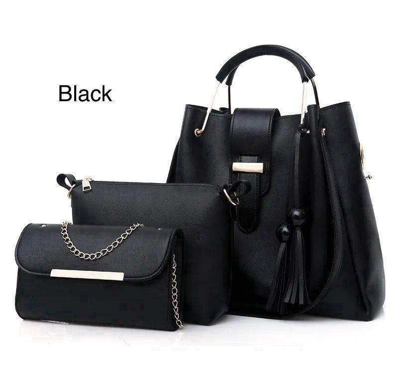 New Collection 3Pcs Bag Sets For Girls