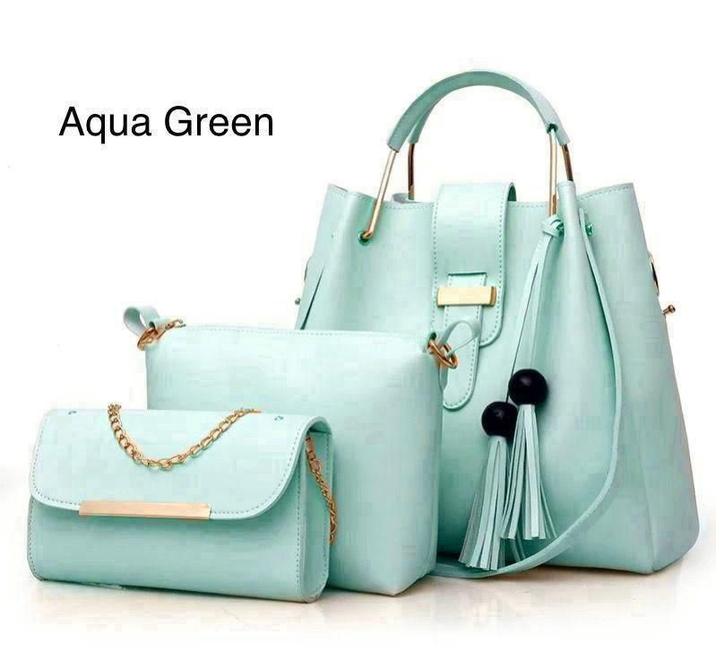 New Collection 3Pcs Bag Sets For Girls