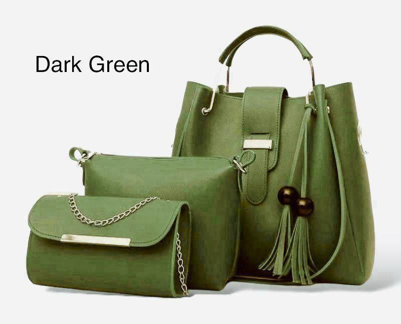 New Collection 3Pcs Bag Sets For Girls