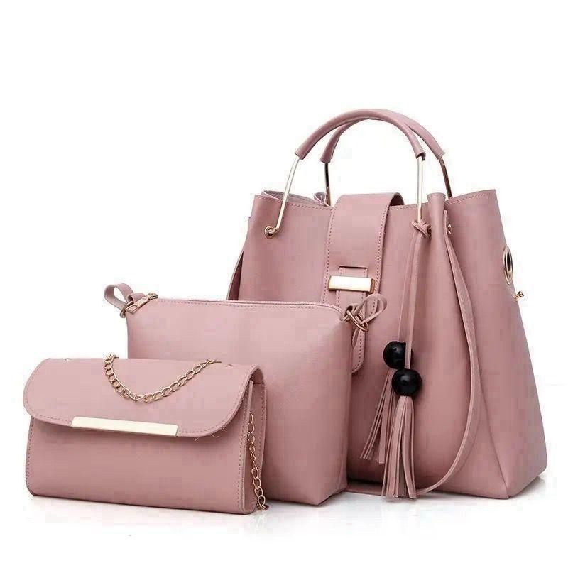 New Collection 3Pcs Bag Sets For Girls