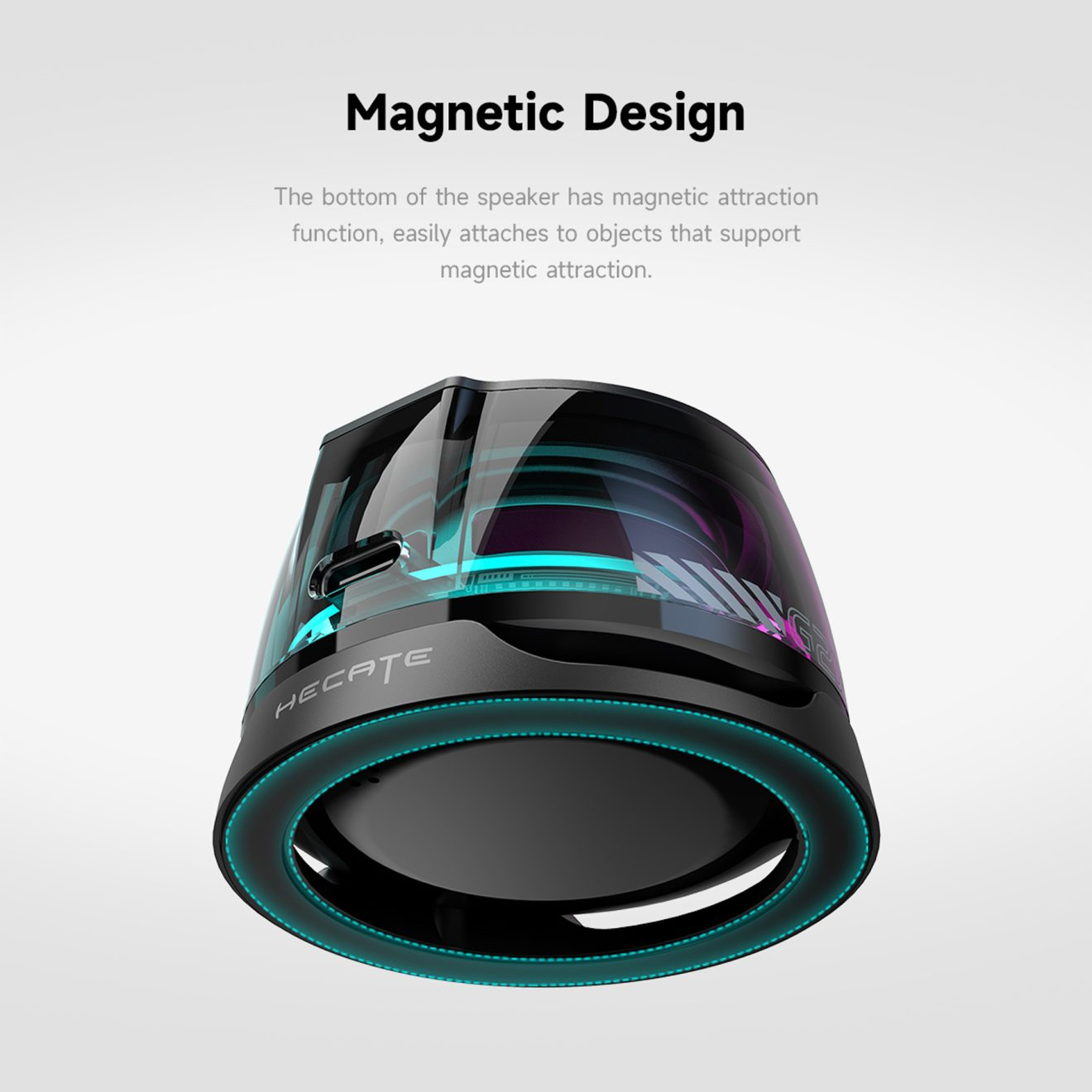Magnetic Bluetooth Speaker