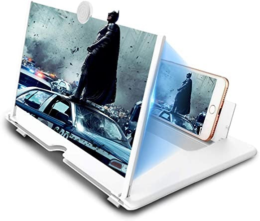 Mobile Phone Screen Magnifier 10 Inch 3D Display