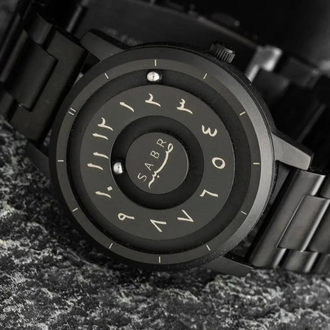 Arabic Numericals Watch - Magnetic Force Quartz Watches  Waterproof Watch