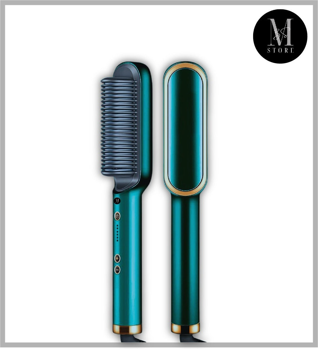 Hair Straightener Curling Brush