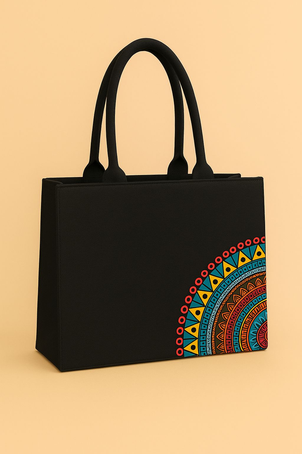 High Quality Mandala Print Handbag