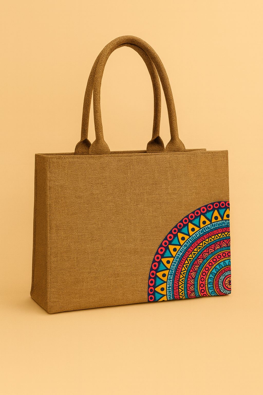 High Quality Mandala Print Handbag