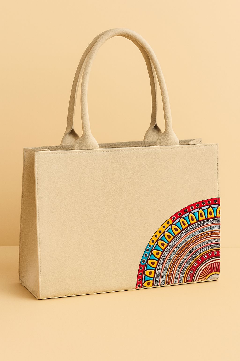 High Quality Mandala Print Handbag